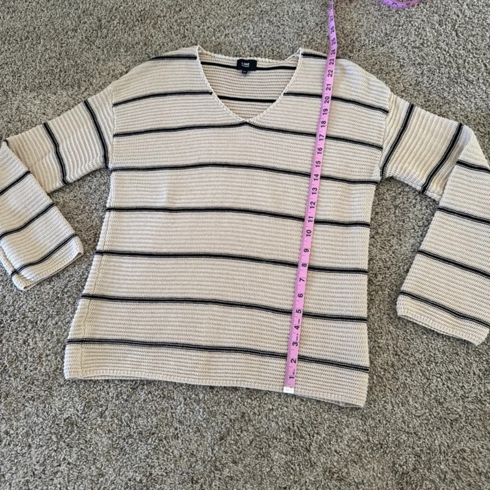 Line Stella N-Cotton Sweater In Sea Salt 
size Small/P - Picture 12 of 12